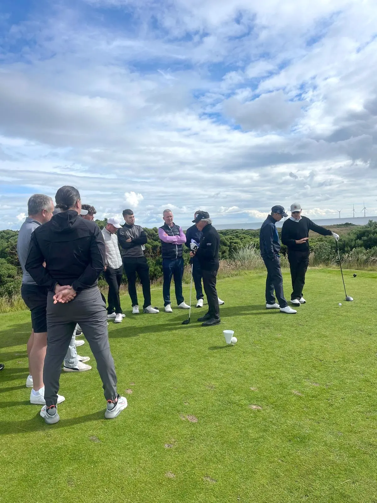 Gary Player at Murcar Links