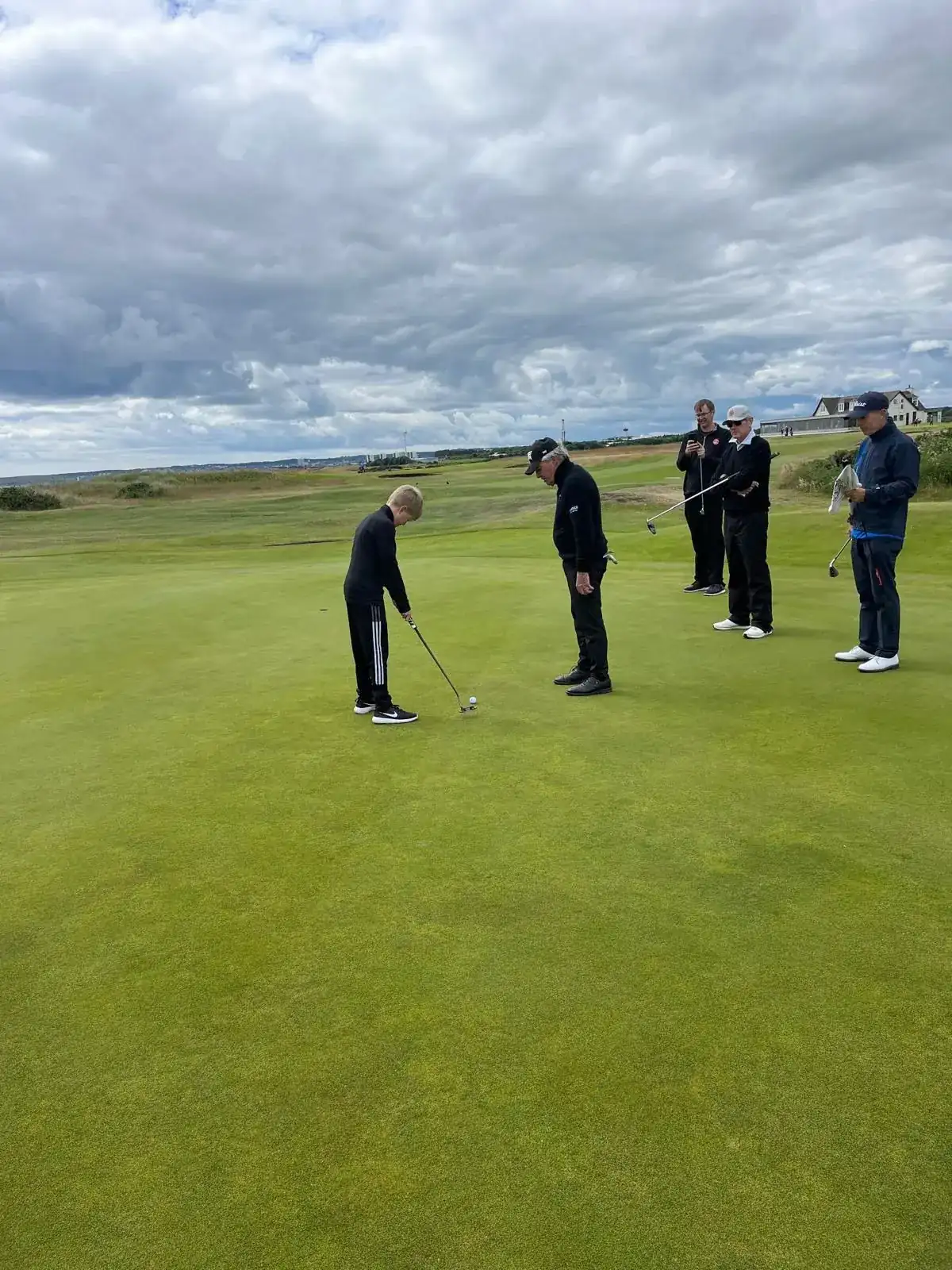Gary Player at Murcar Links