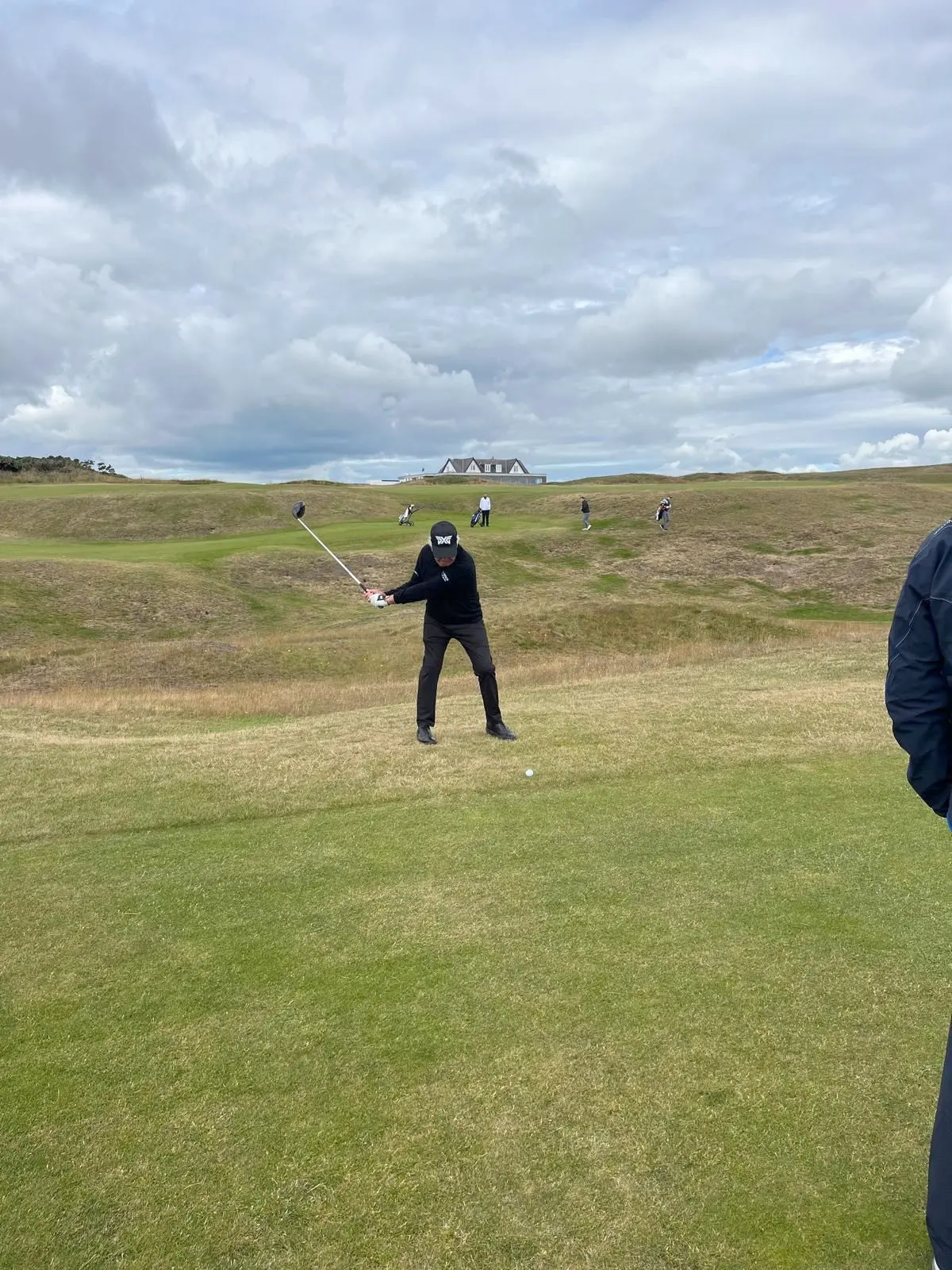 Gary Player at Murcar Links
